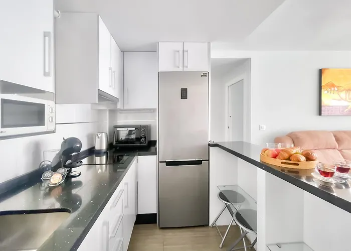 Apartmán Sky 21-floor Frontline Levante Coblanca *