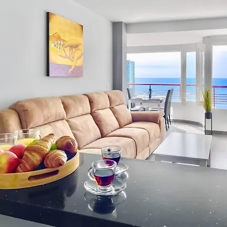 Sky 21-floor Frontline Levante Coblanca Apartment *